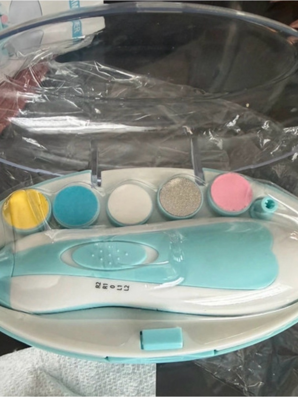 Kids Electric Nail & Foot Care Kit - Blue